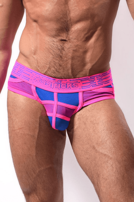 CyberTech Briefs | NEON PINK + BLUE